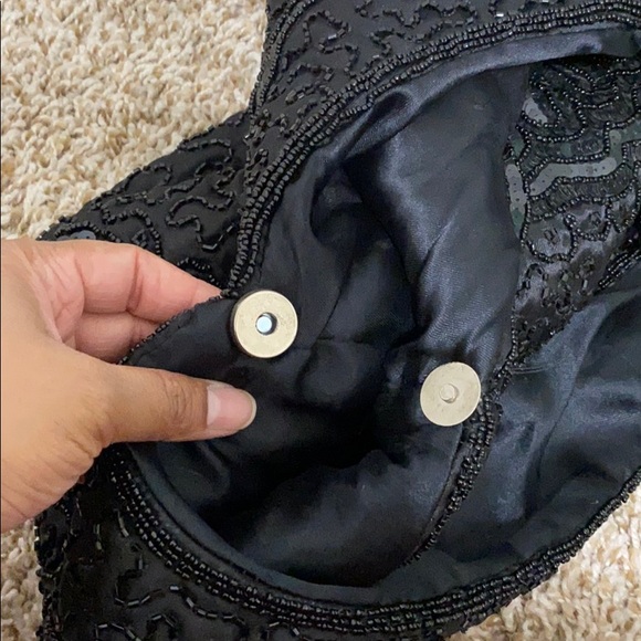 Black Handmade Hobo Bag - Picture 5 of 15